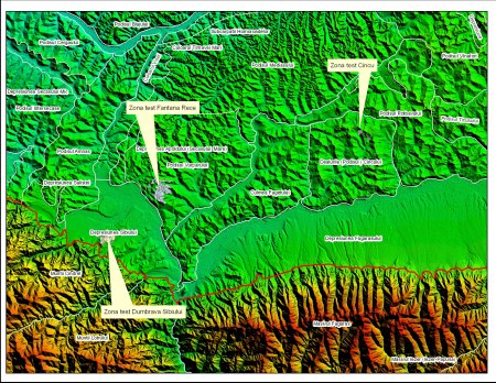 Carpații Meridionali si Podișul Transilvaniei – fragment