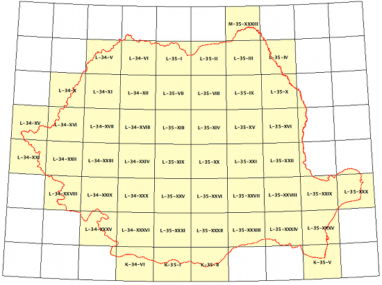 Geo Harta Geologică A României Scara 1 200 000 4261